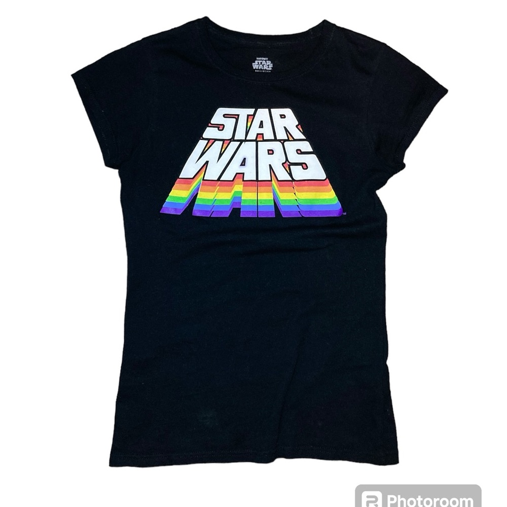 Rainbow Star Wars shirt